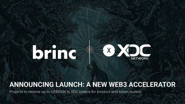 LAUNCH: New Web3 Accelerator for Crypto Gaming by Brinc & XDC