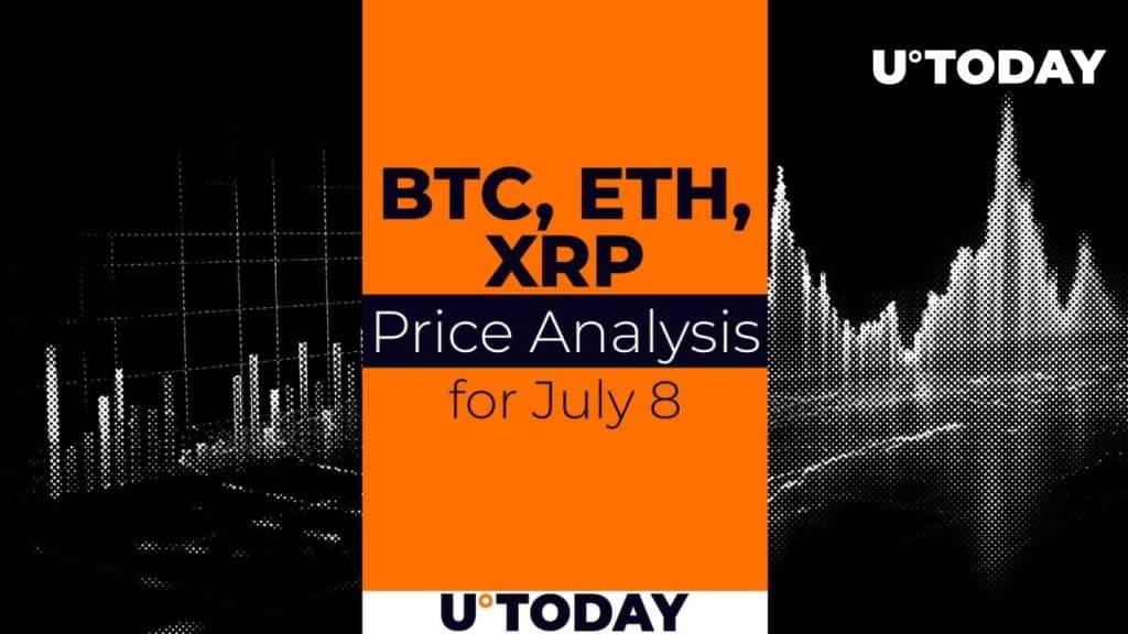 July 8 Price Forecast for Bitcoin, Ethereum, and Ripple